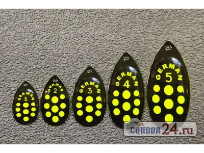 Лепесток для блесны GR Aglia Fluo, цвет 037